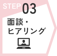 面談・ヒアリング