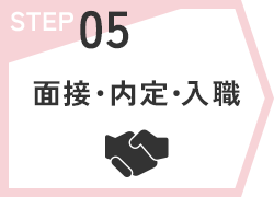STEP05 面接・内定・入職