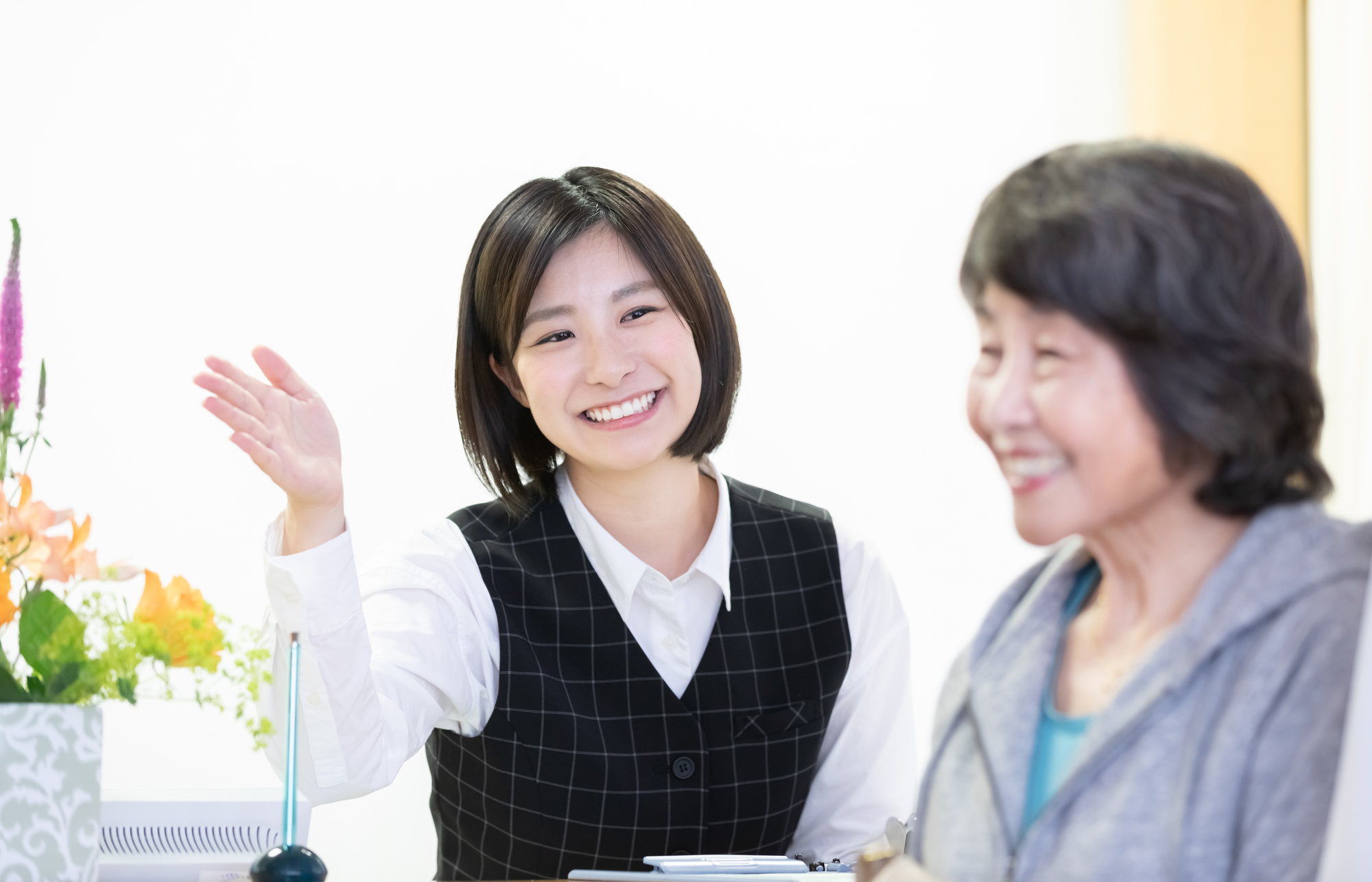 患者とのコミュニケーションが上手くできる人
