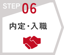 STEP06　内定・入職